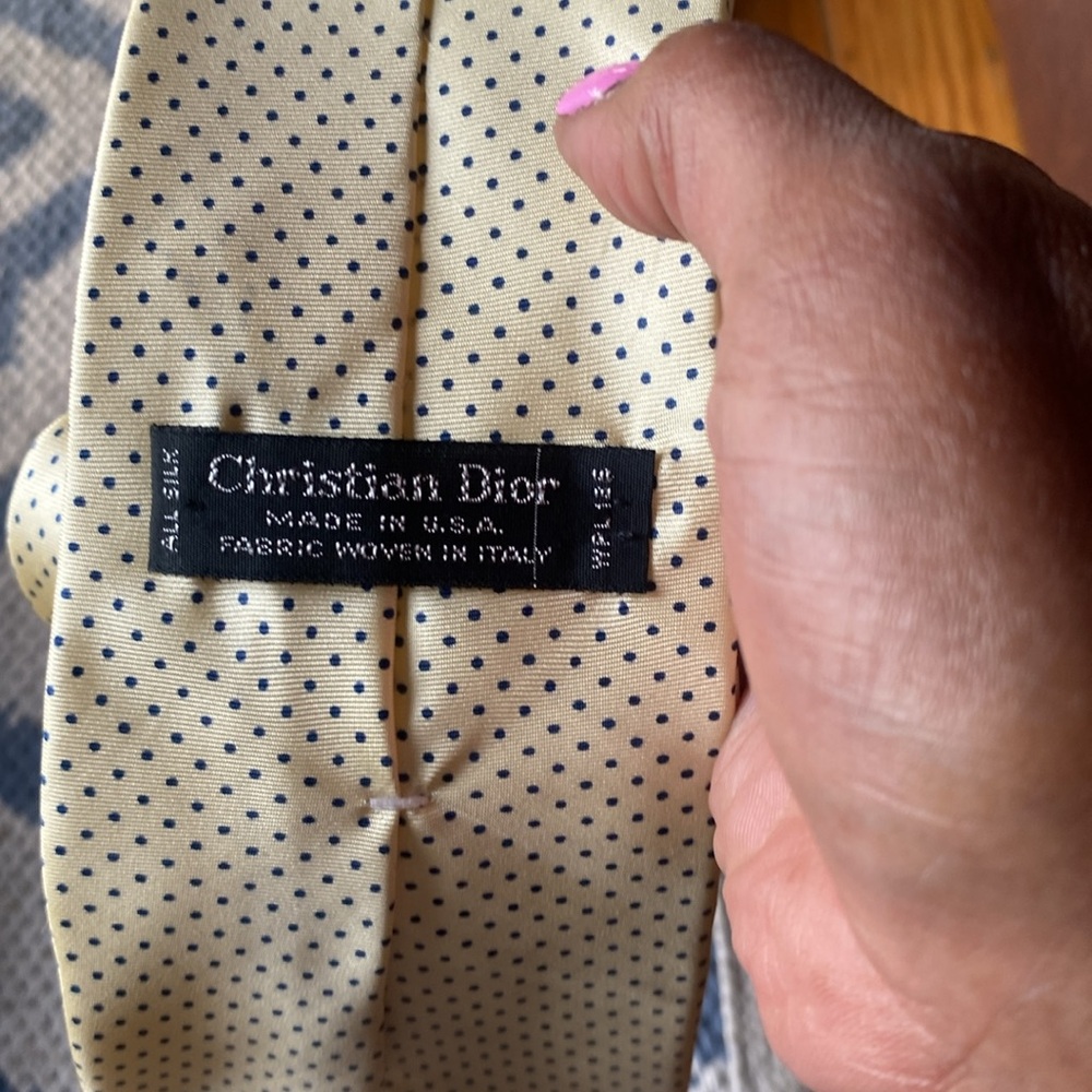 3 All Silk Christian Dior Ties - Picture 7 of 11